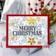 HERO ARTS BETTERPRESS MERRY CHRISTMAS PLATE