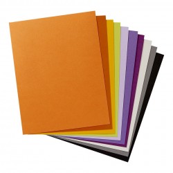 SPELLBINDERS HALLOWEEN Assortment COLORWHEEL CARDSTOCK 8,5 X 11 INCH