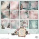 Studio Light Christmas Blush Designer Paper Pad Double-Sided Scrapbooking 30x30 cm
