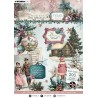 Studio Light Christmas Blush Die-cut Paper Elements