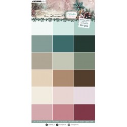 Studio Light Christmas Blush Uni-color card paper double-sided
