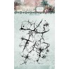 STUDIO LIGHT CHRISTMAS BLUSH WINTER CRACKLE CLEAR STAMP