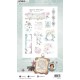 STUDIO LIGHT CHRISTMAS BLUSH CHRISTMAS DECO CLEAR STAMP