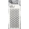 Tim Holtz Layering Stencils, BATGROUND
