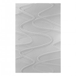 STREAMLINE 3D EMBOSSING FOLDER FROM THE SKI-SON'S GREETINGS COLLECTION BY SIMON HURLEY