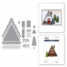 SPELLBINDERS SKI LODGE ETCHED DIES FROM THE SKI-SON'S GREETINGS COLLECTION BY SIMON HURLEY