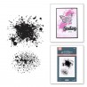Spellbinders BETTERPRESS SPLATTERS BETTERPRESS PLATE FROM THE WILDFLOWERS COLLECTION BY LISA HORTON