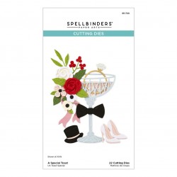 SPELLBINDERS A SPECIAL TOAST Etched Dies
