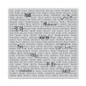 Hero Arts CLINGS WORDS OF PEACE BACKGROUND