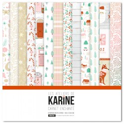 LES ATELIERS DE KARINE "CARNET ENCHANTé" COLLECTION PACK + CALQUE