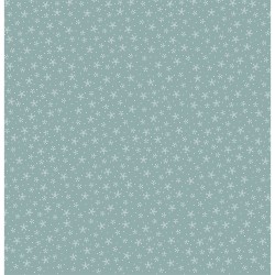 HA-PI SIMILI-CUIR "ETOILE des NEIGES", 30,5 x 30,5cm