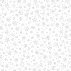 HA-PI ACETATE "ETOILE des NEIGES", 30,5 x 30,5cm