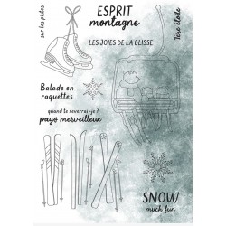 HA-PI TAMPON CLEAR ESPRIT MONTAGNE "ETOILE des NEIGES"