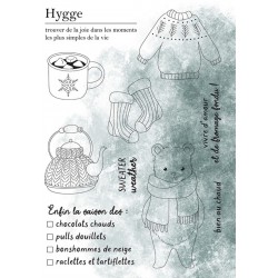 HA-PI TAMPON CLEAR HYGGE "ETOILE des NEIGES"