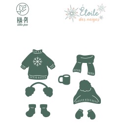HA-PI DIES HAPI EN HIVER "ETOILE des NEIGES"