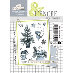 L'ENCRE ET L'IMAGE - LE NOEL DES TROTTE-MENU CLEAR STAMPS