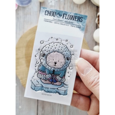 CHOU & FLOWERS TAMPONS CLEAR DOUDOU ESQUIMAU "ALTITUDE"