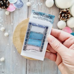 CHOU & FLOWERS TAMPONS CLEAR DIAPO "ALTITUDE"