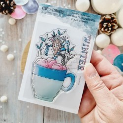 CHOU & FLOWERS TAMPONS CLEAR TASSE WINTER "ALTITUDE"