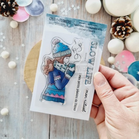 CHOU & FLOWERS TAMPONS CLEAR FILLE SLOW LIFE "ALTITUDE"