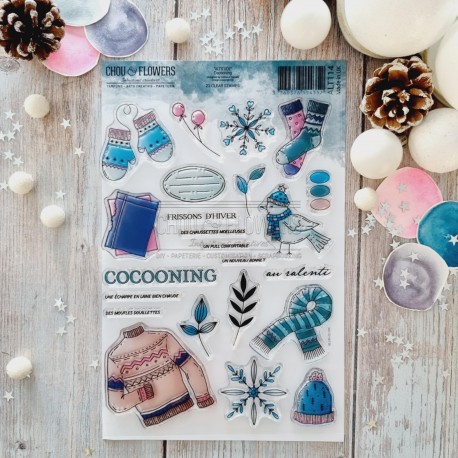 CHOU & FLOWERS TAMPONS CLEAR COCOONING "ALTITUDE"