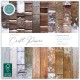 CRAFT CONSORTIUM FROSTED WOOD PAPERPACK 6X6 INCH