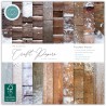 CRAFT CONSORTIUM FROSTED WOOD PAPERPACK 6X6 INCH
