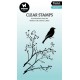 Studio Light Stamp BIRD BRANCH ESSENTIALS