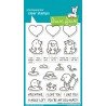 LAWN FAWN CLEAR STAMPS - A MOLE LOT OF LOVE