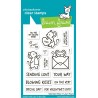 LAWN FAWN CLEAR STAMPS - VALENTINE MICE
