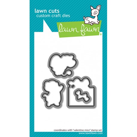 LAWN FAWN DIES - VALENTINE MICE