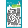 LAWN FAWN DIES - BUILD A CRITTER VALENTINE ACCESSORIES