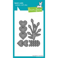 LAWN FAWN DIES - HEART BLOOMS