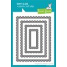 LAWN FAWN DIES - POSTAGE RECTANGLE STACKABLES