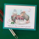 SPELLBINDERS - HOUSE MOUSE Secret Ingredient Day CLING RUBBER STAMP