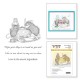 SPELLBINDERS - HOUSE MOUSE Secret Ingredient CLING RUBBER STAMP