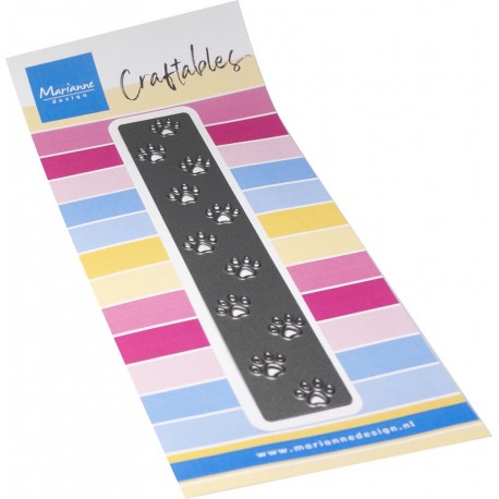 MARIANNE DESIGN CRAFTABLES PAW TRAIL