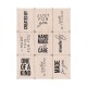 Hero Arts HANDMADE MINI TUB WOODBLOCK STAMPS
