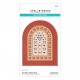 SPELLBINDERS REGAL REFLECTIONS DIES ARCH PUNCH - PIERCE PLATE