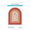 SPELLBINDERS REGAL REFLECTIONS DIES ARCH PUNCH - PIERCE PLATE