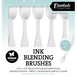 Studio Light Ink Blending Brushes soft - 30mm - 5 pces