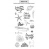 LES ATELIERS DE KARINE "TERRE ET JASMIN" Tampon Clear BARQUE AU VENT