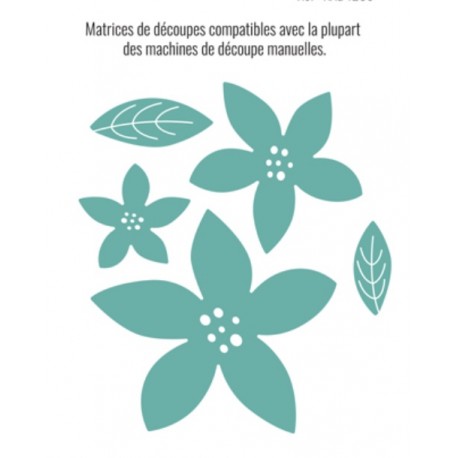 LES ATELIERS DE KARINE "TERRE ET JASMIN" DIES FLEURS DE JASMIN