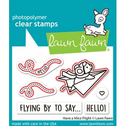 LAWN FAWN DIES - HAVE A MICE FLIGHT