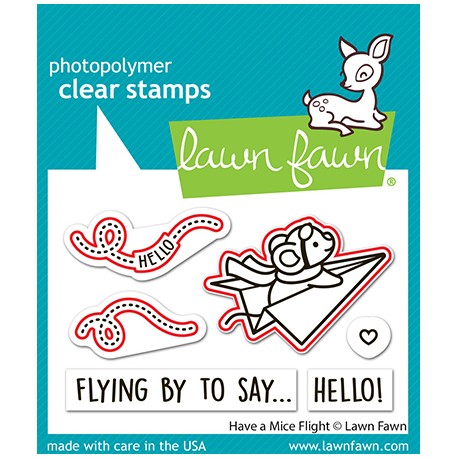 LAWN FAWN DIES - HAVE A MICE FLIGHT