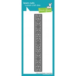 LAWN FAWN DIES - FOLKSY SPRIG BORDER DIE