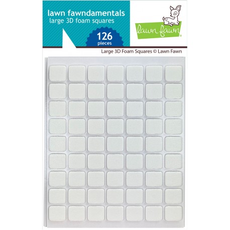 LAWN FAWN LARGE 3D FOAM SQUARES