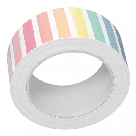 LAWN FAWN WASHI VERTICAL PASTEL RAINBOW STRIPES