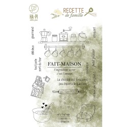 HA-PI TAMPON CLEAR FAIT MAISON "RECETTE DE FAMILLE"