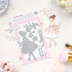 PINKFRESH STUDIO COUTURE GRACE PRESS PLATE COUTURE EDIT